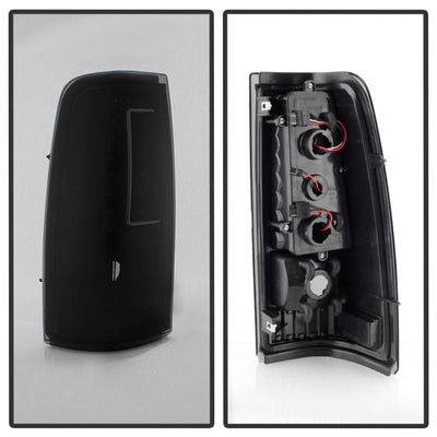 SPYDER xTune 03-06 Chevy Silverado 1500 (w/o Stepside) LED Tail Lights - Blk Smoke (ALT-ON-CS03-G2-LED-BSM) 9039218