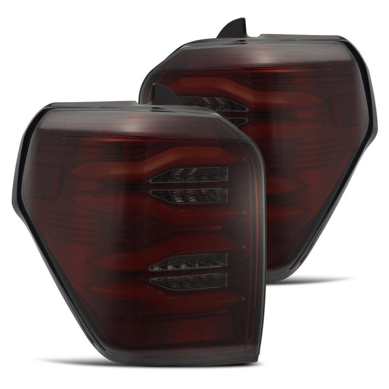 AlphaRex 10-24 Toyota 4Runner PRO-Series LED Tail Lights Red Smoke