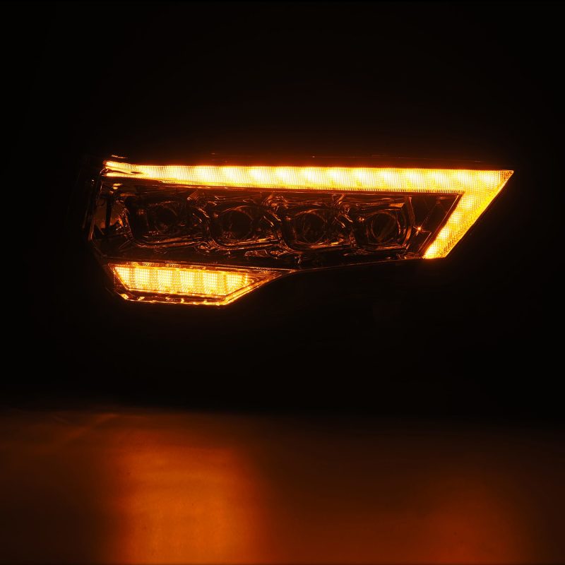 AlphaRex 14-24 Toyota 4Runner MK II NOVA-Series LED Projector Headlights Chrome