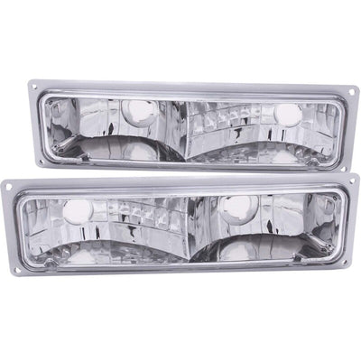 Anzo 1988-1998 Chevrolet C1500 Euro Parking Lights Chrome