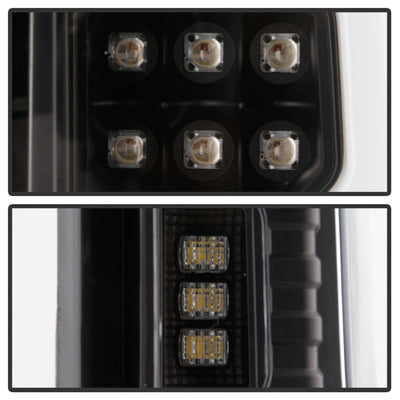 Spyder Chevy Silverado 19-20 (Do Not Fit Halogen Model) LED Tail Light Blk ALT-YD-CS19LED-BK 5087270