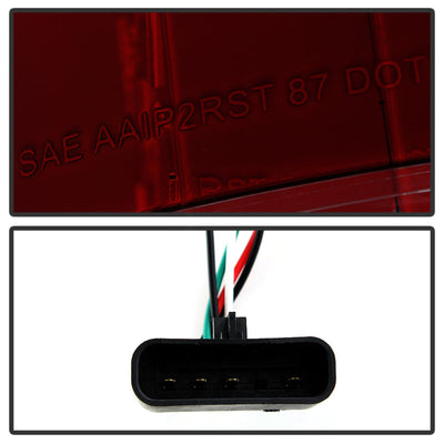 Spyder Chevy C/K Series 1500 88-98/Blazer 92-94 LED Tail Lights Red Smke ALT-YD-CCK88-LED-RS 5001382