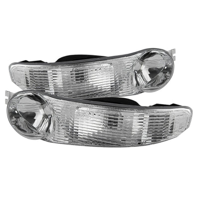 SPYDER Xtune GMC Sierra Denali 00-06 Bumper Lights Clear CBL-GD00-C 9027086