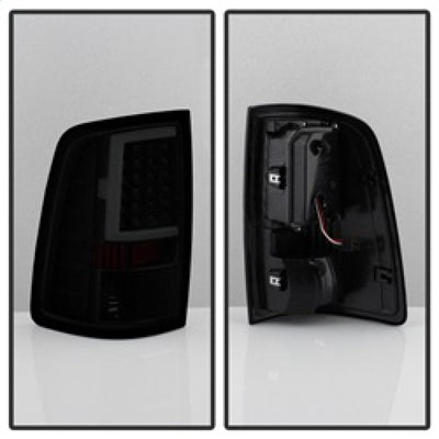 SPYDER xTune 09-18 Dodge Ram 1500 LED Tail Lights - Black Smoke (ALT-ON-DR09-LBLED-BSM) 9038488