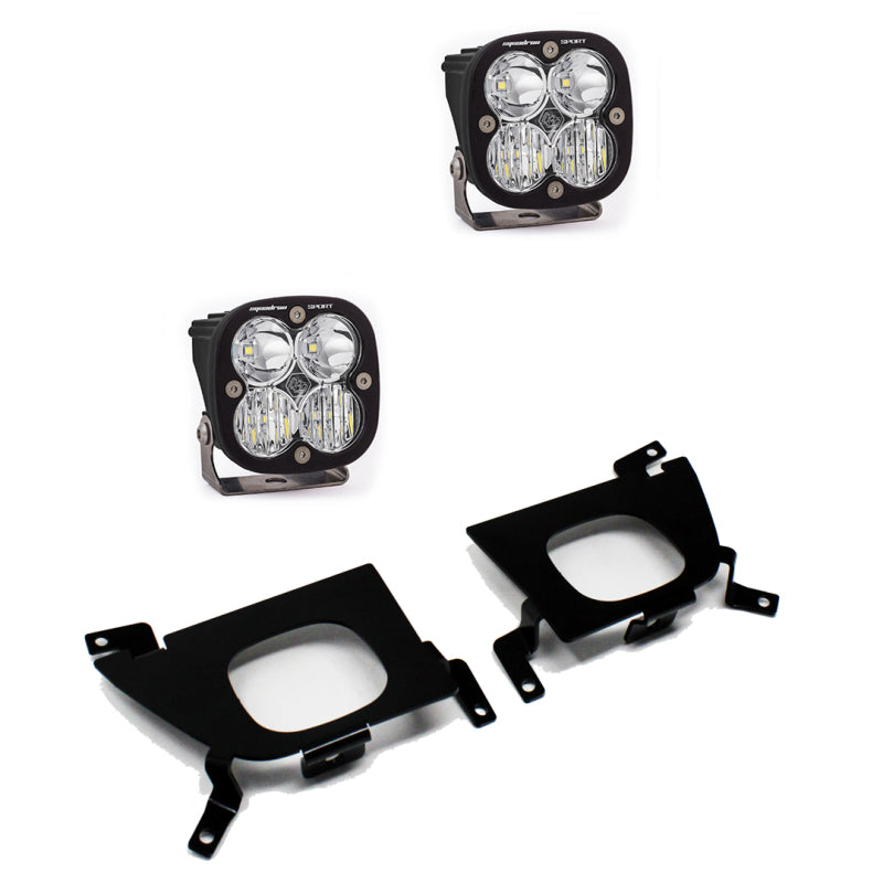 Baja Designs Chevy Squadron Sport Fog Pocket Light Kit - Clear