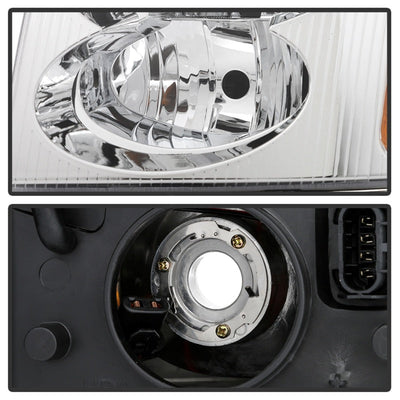 SPYDER xTune 02-09 GMC Envoy OEM Style Headlights - Chrome (HD-JH-GEN02-AM-C) 9042669