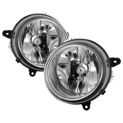 SPYDER xTune 07-17 Jeep Patriot (w/o Auto Leveling Lights) OEM Style Headlights - Chrome (HD-JH-JPA07-OE-C) 9042751