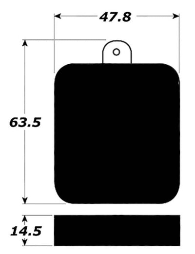 Porterfield Brake Pads for 1966 JAGUAR XK E