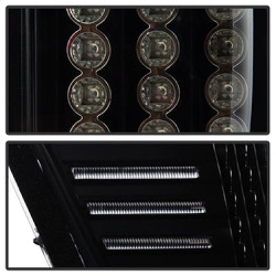 SPYDER xTune 02-06 Chevrolet Avalanche LED Tail Lights - Black Smoke (ALT-JH-CAV02-LED-BSM) 9036842