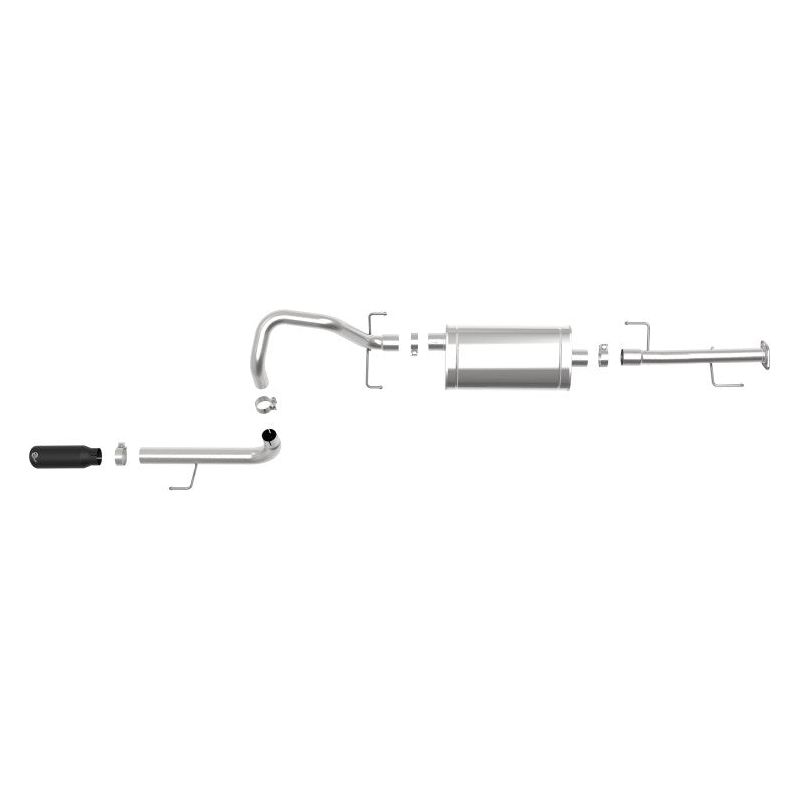 aFe MACHForce XP 2.5in 304-SS Exhaust Cat-Back w/ Black Tip 10-19 Toyota 4Runner V6-4.0L
