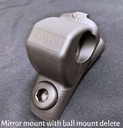 A-Pillar Single Side Mirror For 2018 - 2023 Jeep Wrangler JL & Gladiator - CMM Offroad