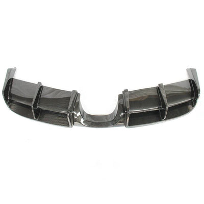 GT4 RS Style Carbon Fiber Rear Diffuser for Porsche Cayman 981