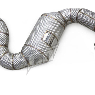 Catted High Flow 304 Stainless Exhaust Downpipe for Audi RS6 C7 4.0TT