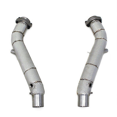 304 Stainless Performance Race Down Pipes for Ferrari Modena 360 Spider 3.6L