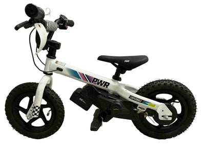 PWR Bikes Superbolt 12 HS Electric Bicycle 12-1/2'' - White BB-12 (No box New Demo Bike)