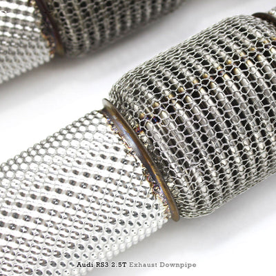 Racing High Flow Stainless Straight Downpipe for Audi RS3 TTRS 2.5T