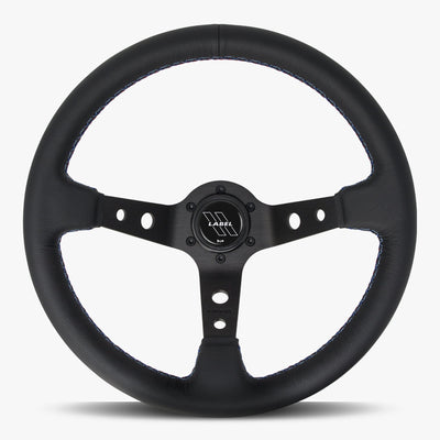 The Daytona | Black Leather | Black Spoke | Bavarian Stitch