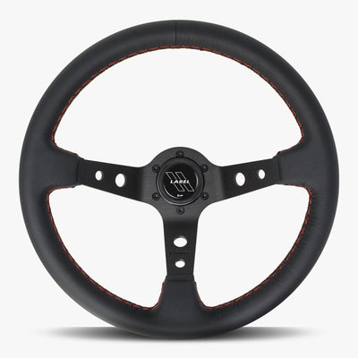 The Daytona | Black Leather | Black Spoke | Euro Stitch