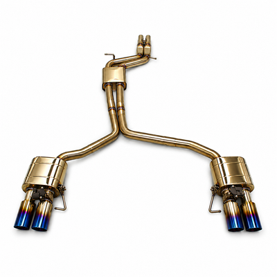 Stainless Valved Catback Exhaust System for Audi B8 B8.5 S4 S5