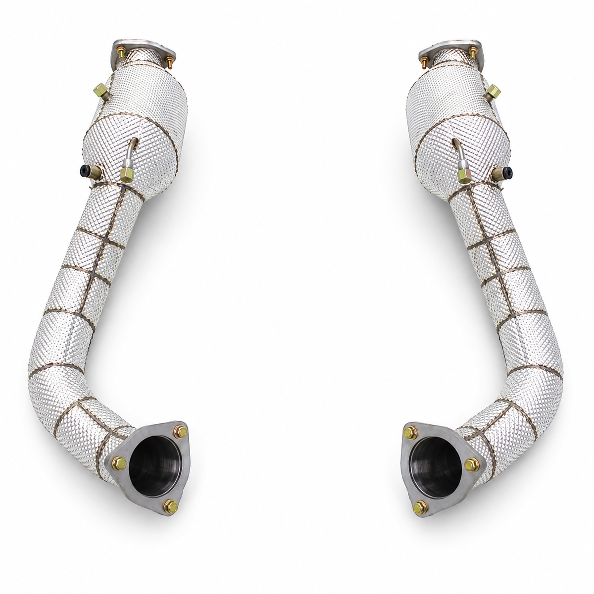 Catted High Flow Exhaust Downpipe for Porsche Cayman 718 GT4 RS 4.0L 2022-2025