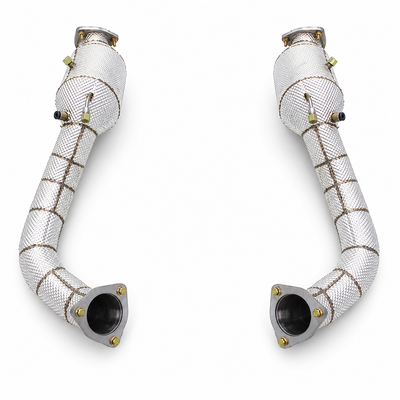Catted High Flow Exhaust Downpipe for Porsche Cayman 718 GT4 RS 4.0L 2022-2025