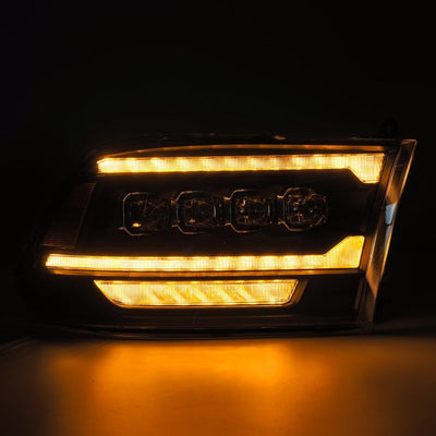 AlphaRex 09-18 Ram Truck (MK II 5th Gen 2500 Style) NOVA-Series LED Projector Headlights Chrome