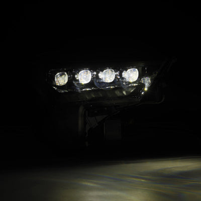 AlphaRex 22-23 Toyota Tundra NOVA-Series Headlights Alpha-Blk w/White DRL - Req 810029 OR 810030 880861 *Discontinued