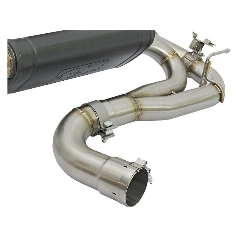 aFe MACHForce XP Exhausts Axle-Back 12-15 BMW 335i 3.0T (SS w/Black Tips)