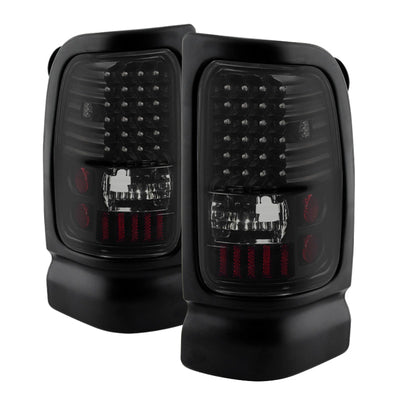 SPYDER Xtune Dodge Ram 1500 94-01 / Ram 2500/3500 94-02 LED Tail Lights Black Smoke ALT-ON-DRAM94-LED-BSM 5081155