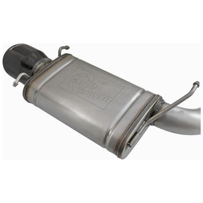 aFe Mach Force-Xp 3in CB Stainless Steel Dual Exhaust System w/ Black Tips 09-15 Cadillac CTS-V