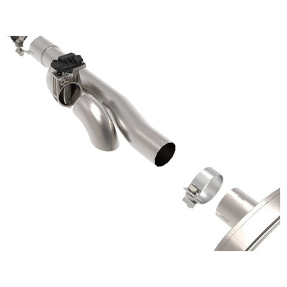 aFe Gemini XV 3in 304 SS Cat-Back Exhaust 09-18 GM Trucks V6-4.3/V8-4.8/5.3L w/ Black Tips