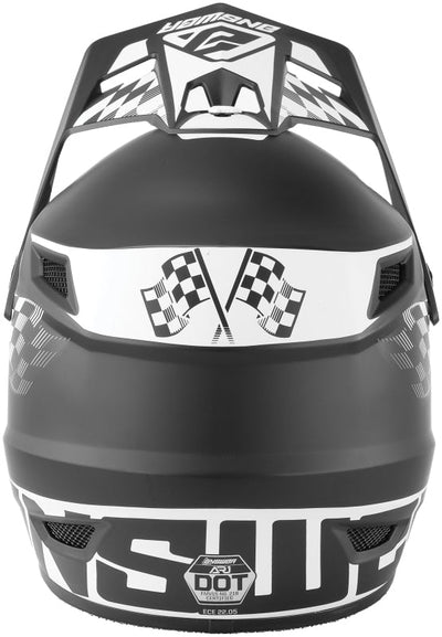 Answer AR1 Sweep Helmet Black/White - XL 442900