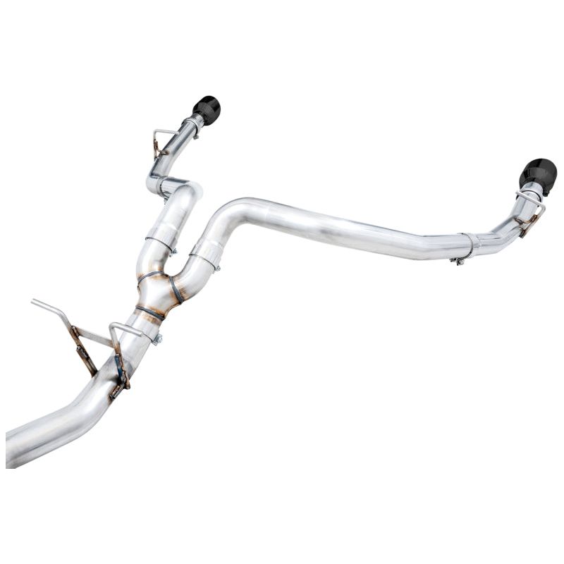AWE Tuning 19-21 RAM 1500 5.7L (w/Cutouts) 0FG Dual Rear Exit Cat-Back Exhaust - Diamond Black Tips