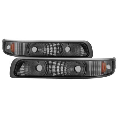 SPYDER Xtune Chevy Silverado 99-02 Amber Reflector Bumper Lights Smoke CBL-JH-CS99-AM-SM 5064288
