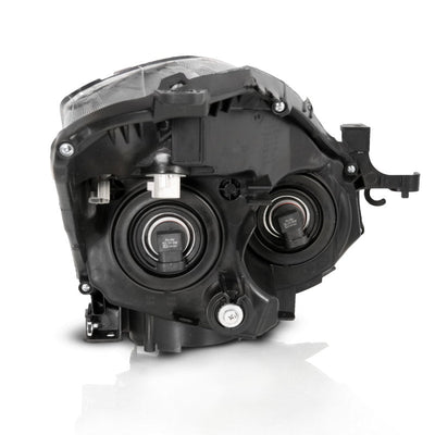 ANZO 2010-2013 Nissan Altima Projector Headlight Black (Halogen Type) 121548