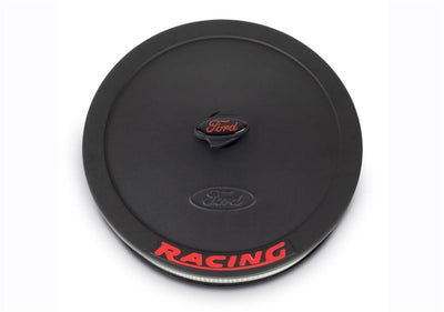 Ford Racing Air Cleaner Kit - Black Crinkle Finish w/ Red Emblem 302-352