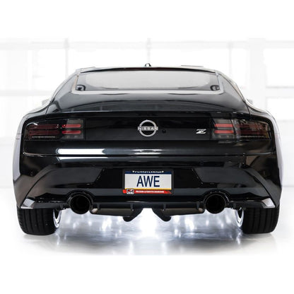 AWE 2023 Nissan Z RZ34 RWD Track Edition Catback Exhaust System w/ Diamond Black Tips