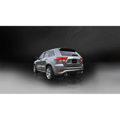 Corsa 12-14 Jeep Grand Cherokee 6.4L V8 Polished Sport Cat-Back Exhaust