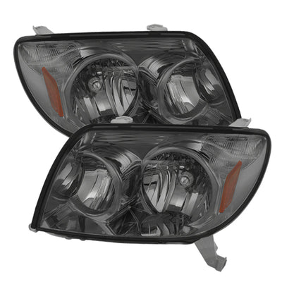 SPYDER Xtune Toyota 4Runner 03-05 Crystal Headlights Smoke HD-JH-T4R03-AM-SM 9023569