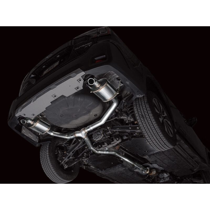 AWE 20-25 Subaru Outback (Wilderness & XT) 0FG Catback Exhaust w/Dual BashGuards