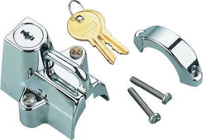 Bikers Choice Motorcycle Helmet Lock-Chrome 492970