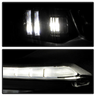 SPYDER 18-21 Chevy Traverse Full LED (Signal / Side Marker Halogen) Headlight - OE Right 9956270