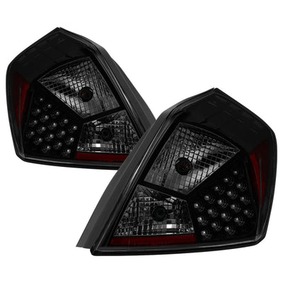 SPYDER xTune Nissan Altima 07-12 Sedan LED Tail Lights - Black Smoked ALT-JH-NA07-4D-LED-BSM 9039508