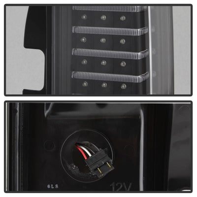 xTune Hummer H3 06-09 ( Non H3T ) LED Tail Lights Black ALT-ON-HH306-LED-BK