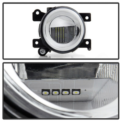 Spyder Nissan Maxima 09-21 OEM Full LED Fog Lights w/Switch Clear FL-NM2019-LED-C 5087096