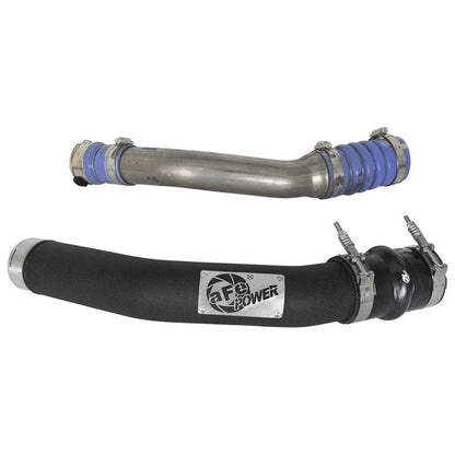 aFe Bladerunner 3in Hot and Cold Side Black Intercooler Tubes 2017 Ford Diesel Trucks V8 6.7L (td)