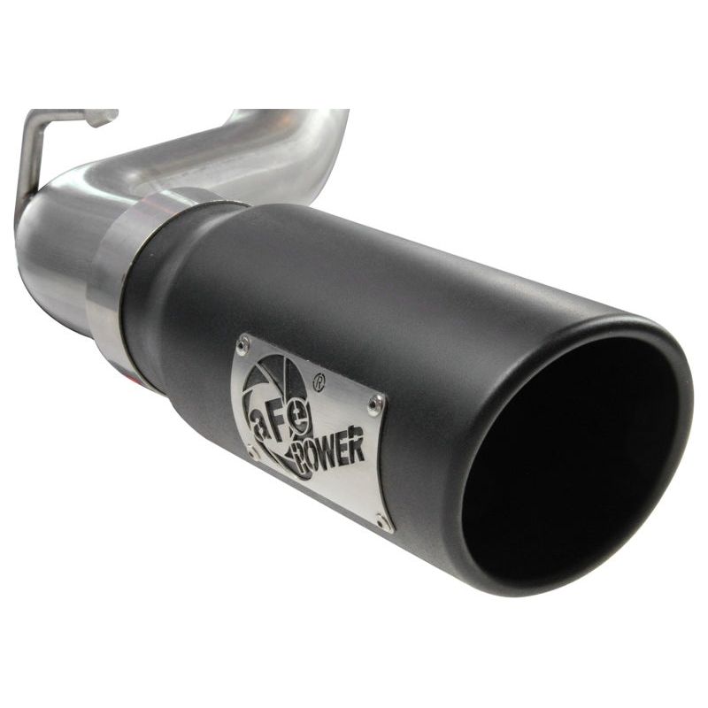 aFe MACHForce XP Exhausts Cat-Back SS-409 EXH CB Toyota Tacoma 05-13 V6-4.0L (Blk Tip)