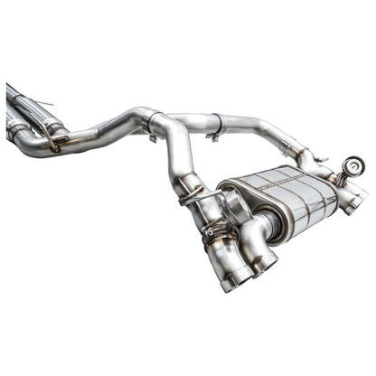 AWE 21+ Wrangler 392 Switchpath Cat-Back Exhaust- Quad BashGuards