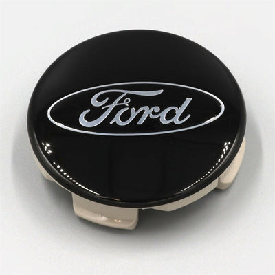 Ford Racing Ford Truck/SUV Black And Chrome Wheel Center Cap Kit M-1096K-BCT