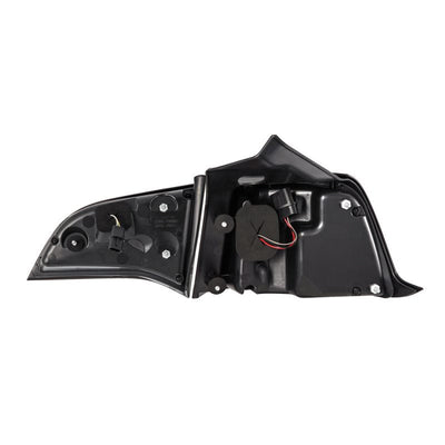 AlphaRex 20-24 Tesla Model Y / 22-23 Model 3 (With Stock Amber Turn Signal) PRO-Series LED Tail Lights Jet Black